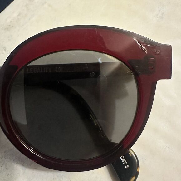 Anne & Valentin Legality 491 Sunglasses 48-21-140 Designer France FRAME ONLY. main image 13
